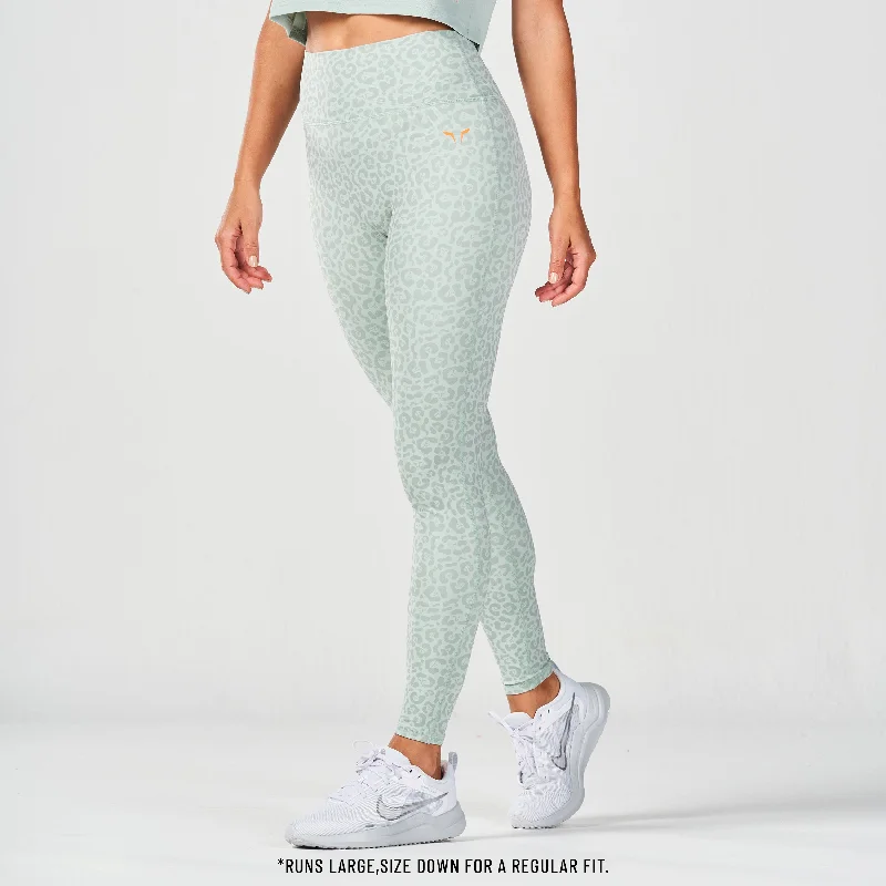 Runway Inspired Wear Core Agile ACT Leggings 27" - Surf Spray Print