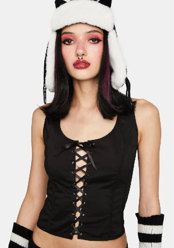 Classic Women's Fashion Goth Corset Top