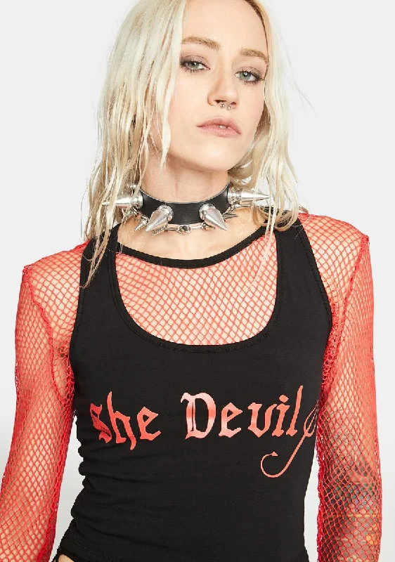 Spring Wardrobe She Devil Graphic Tank