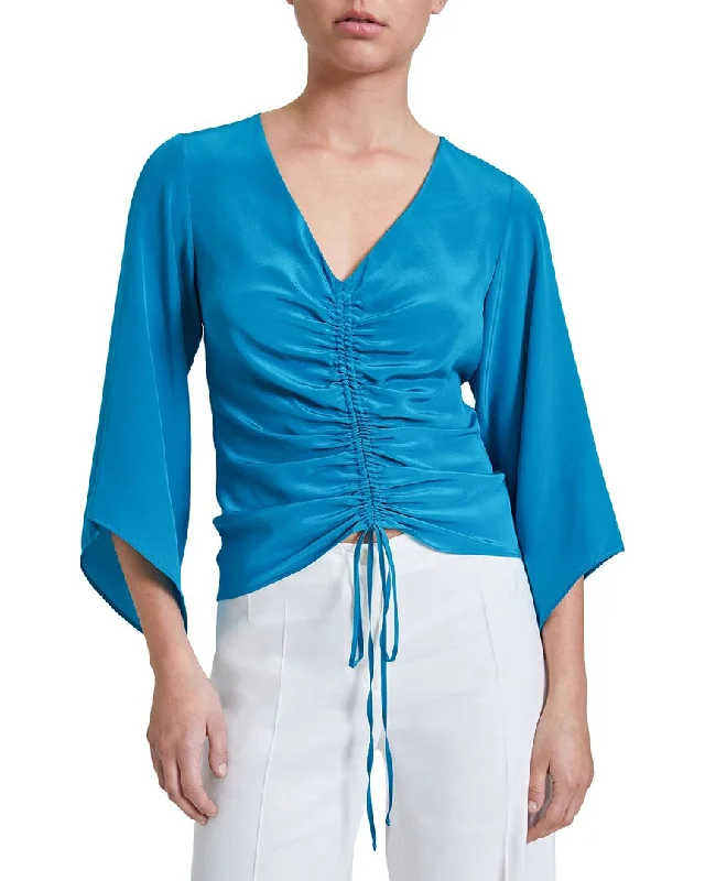 Best Sellers Santorelli Raven Kimono Sleeve Blouse