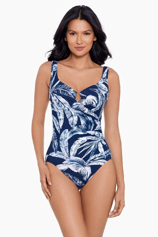 Limited Time Offers Tropica Toile Escape One Piece Swimsuit