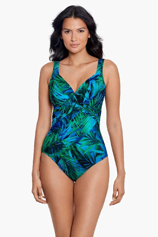 Trendy Threads Palm Reeder Revele One Piece Swimsuit