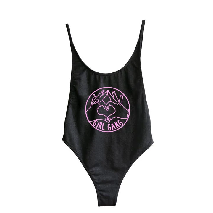 Flash Sale, Don't Miss GIRL GANG PRINT [BALI SWIMSUIT]