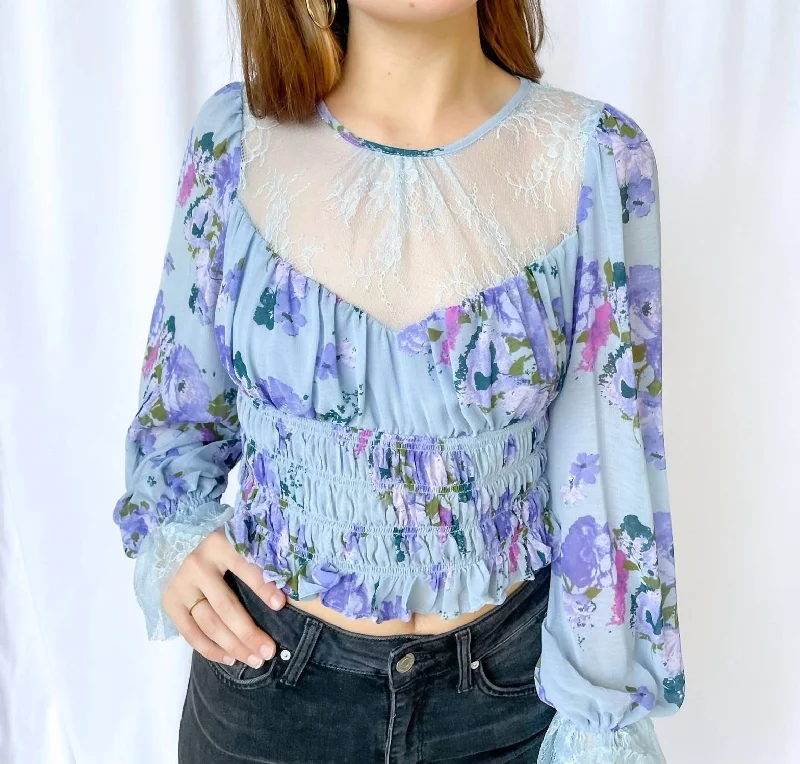 Cool Prices Daphne Blouse In Blue