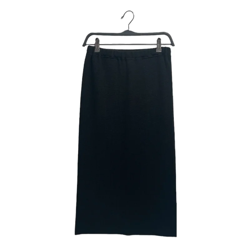 Hot Sale COMME des GARCONS/Long Skirt/FREE/Black/Wool/GN-050390/