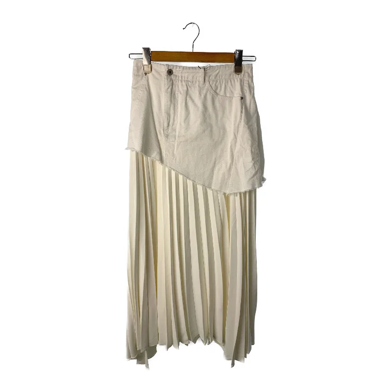 Flash Sale Fever AULA(AULA AILA)/Long Skirt/1/White/Cotton/1211-07056