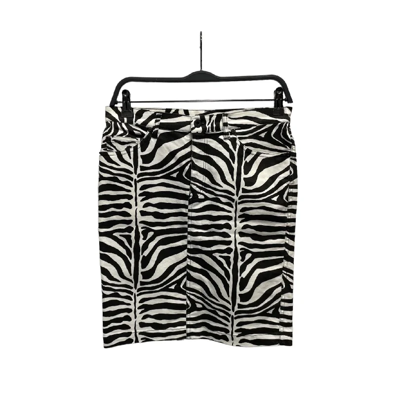 Charming Silhouette HYSTERIC GLAMOUR/Skirt/M/Animal Pattern/Cotton/BLK/