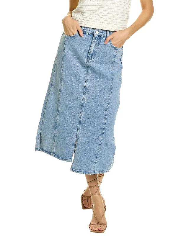 Season Appropriate Women's Collection Gracia Denim Midi Skirt