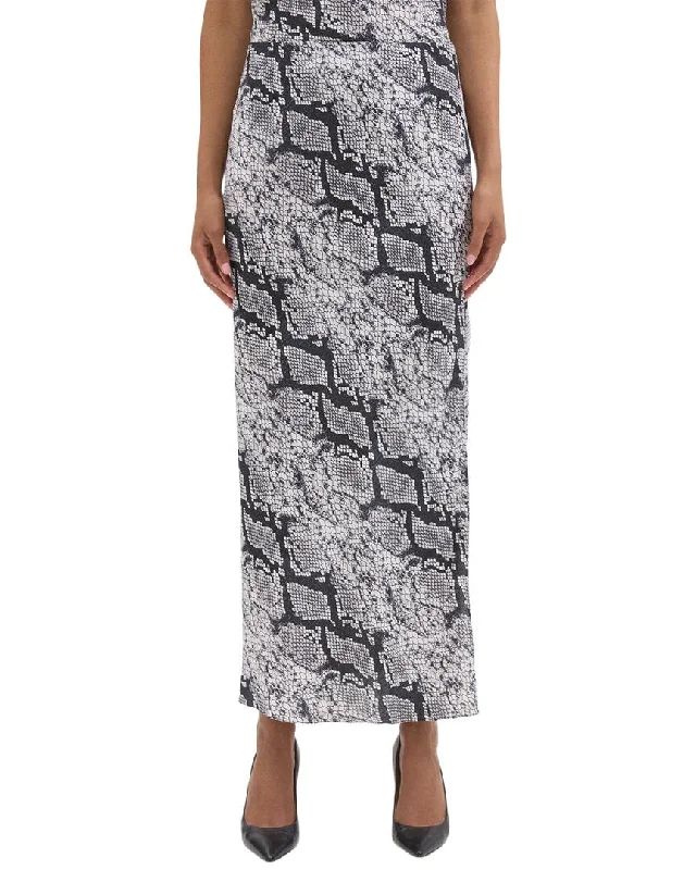 Luxe Women's Fashion Theory Maxi Slip Skirt