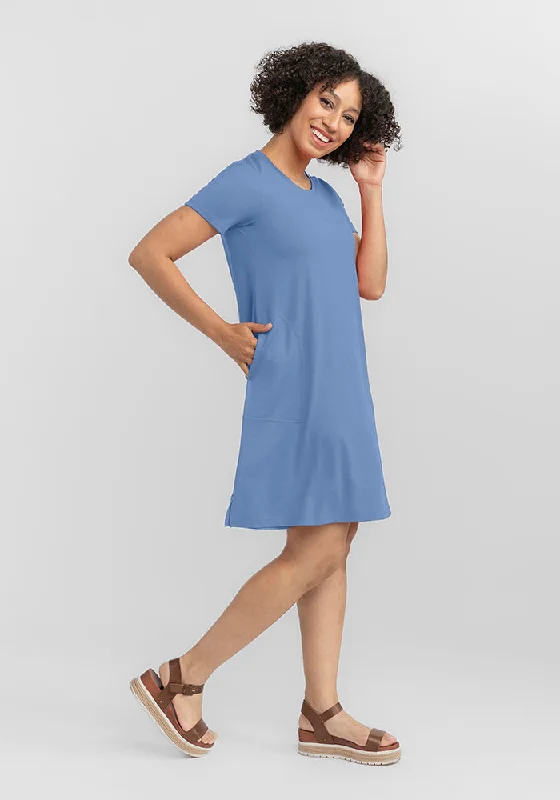 Clearance Sale, All Cheap Georgie Dress - Coronet Blue