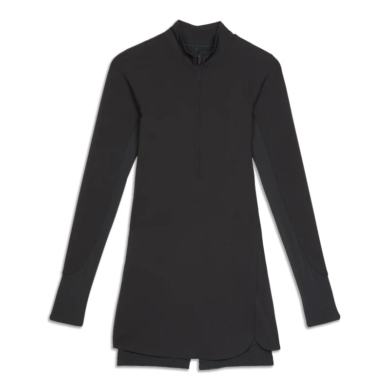 Wardrobe Update Nulux Long-Sleeve Tennis Dress - Resale