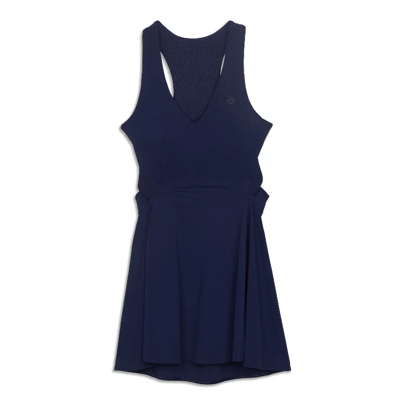 Chic & Cozy Collection V-Neck Racerback Tennis Dress - Resale