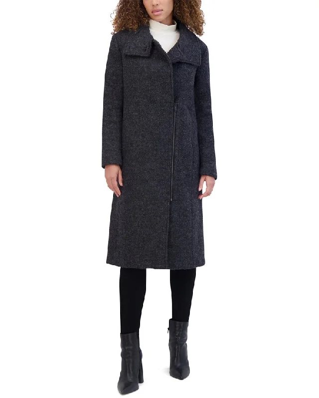 Find Your Unique Flair Andrew Marc Geller Wool-Blend Coat