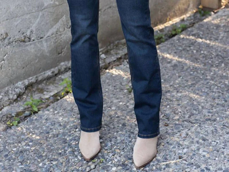 Style Revolution Barely Boot Denim Jean In Dark Wash